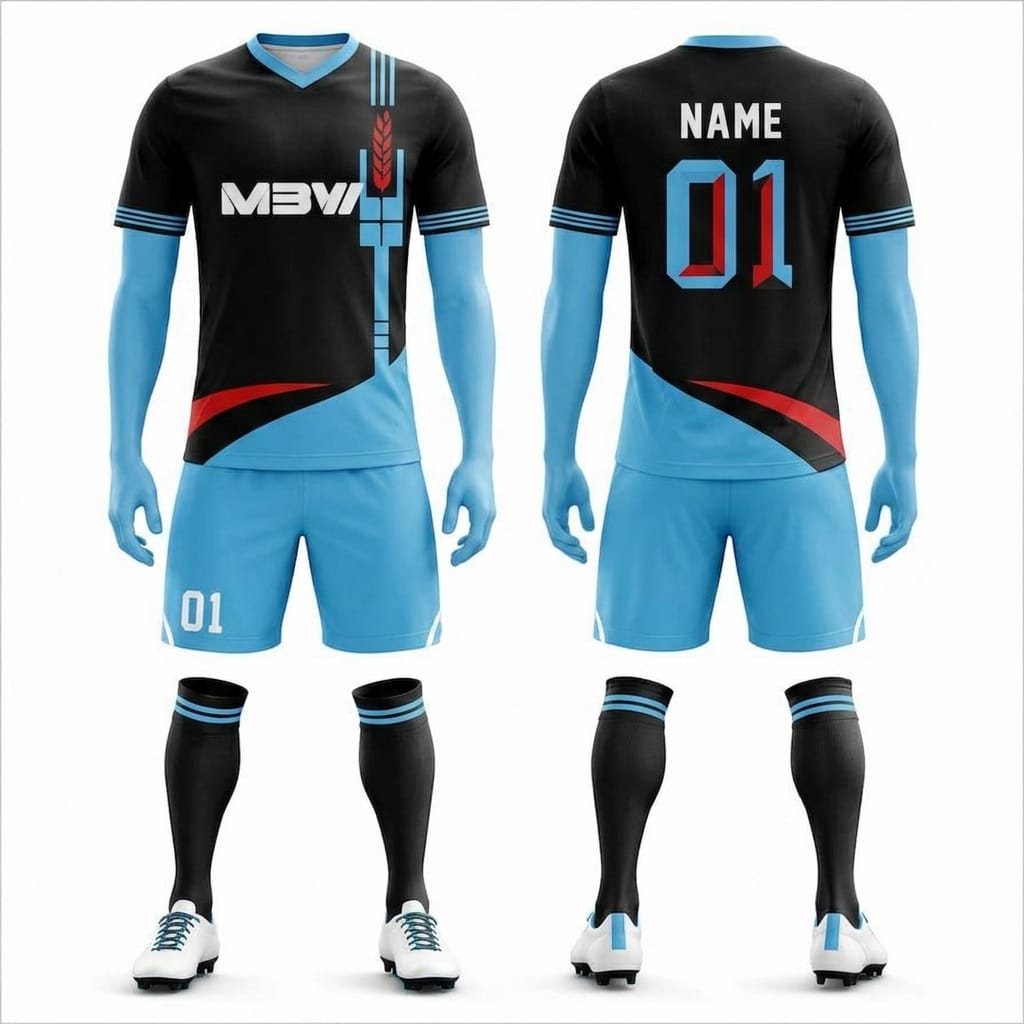 Elite Custom Soccer Uniform – MBW-S0046 - Image 2