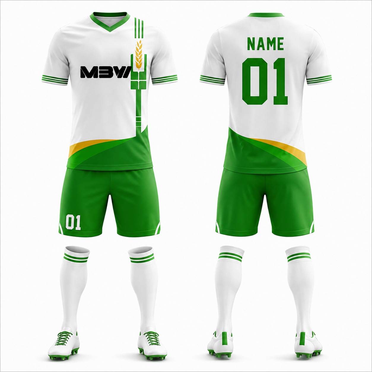 Elite Custom Soccer Uniform – MBW-S0046 - Image 3