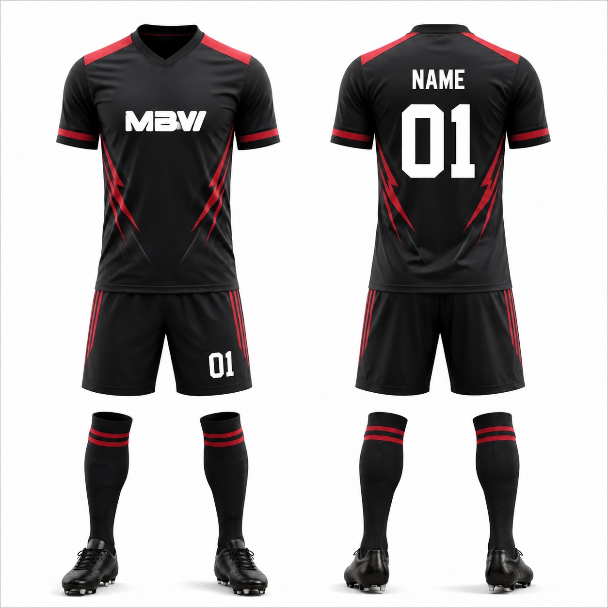 Elite Custom Soccer Uniform – MBW-S0086 - Image 3