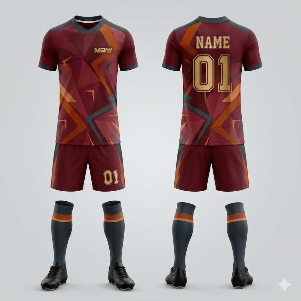 Elite Custom Soccer Uniform – MBW-S0011 - Image 3