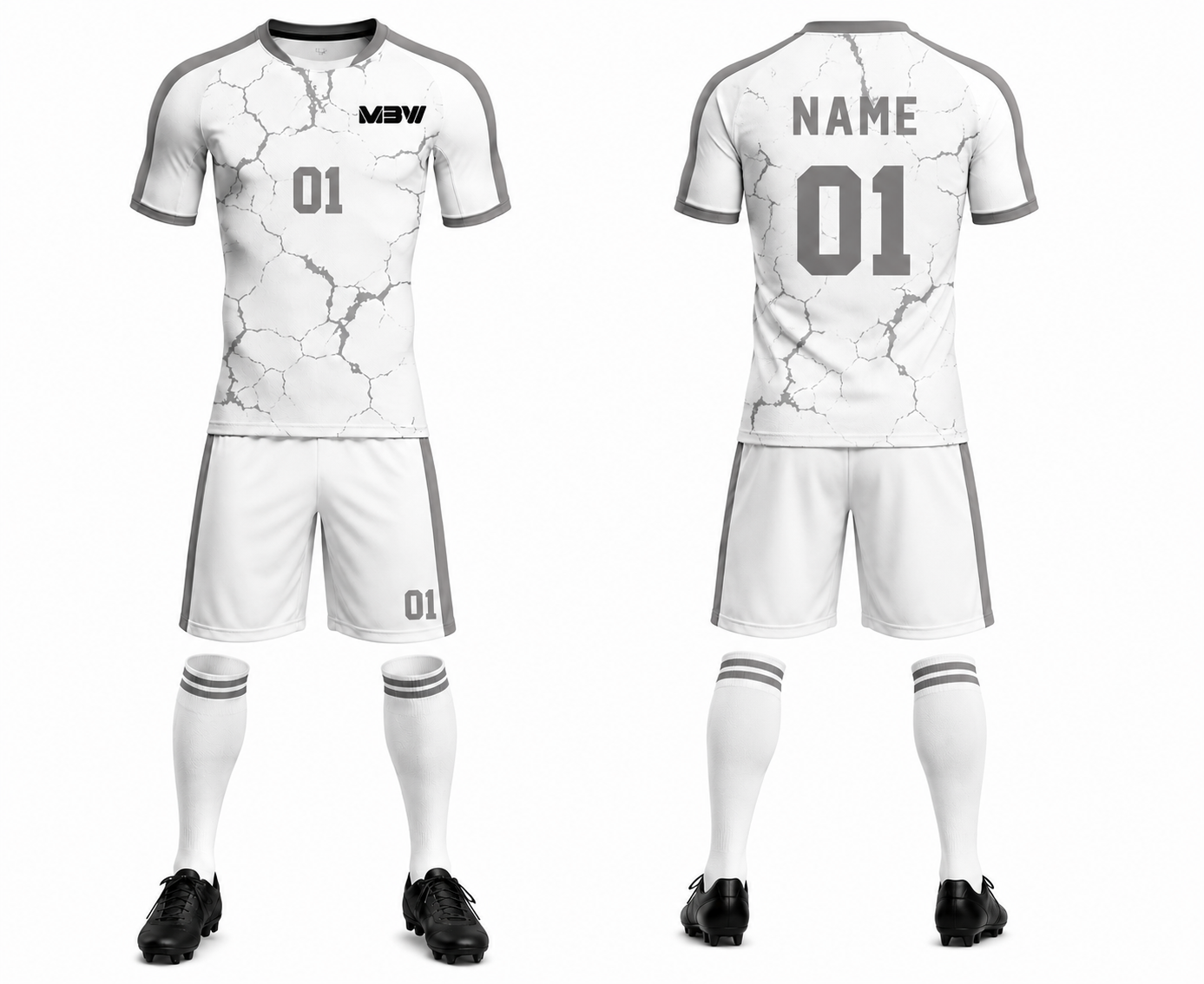 Elite Custom Soccer Uniform – MBW-S003 - Image 2