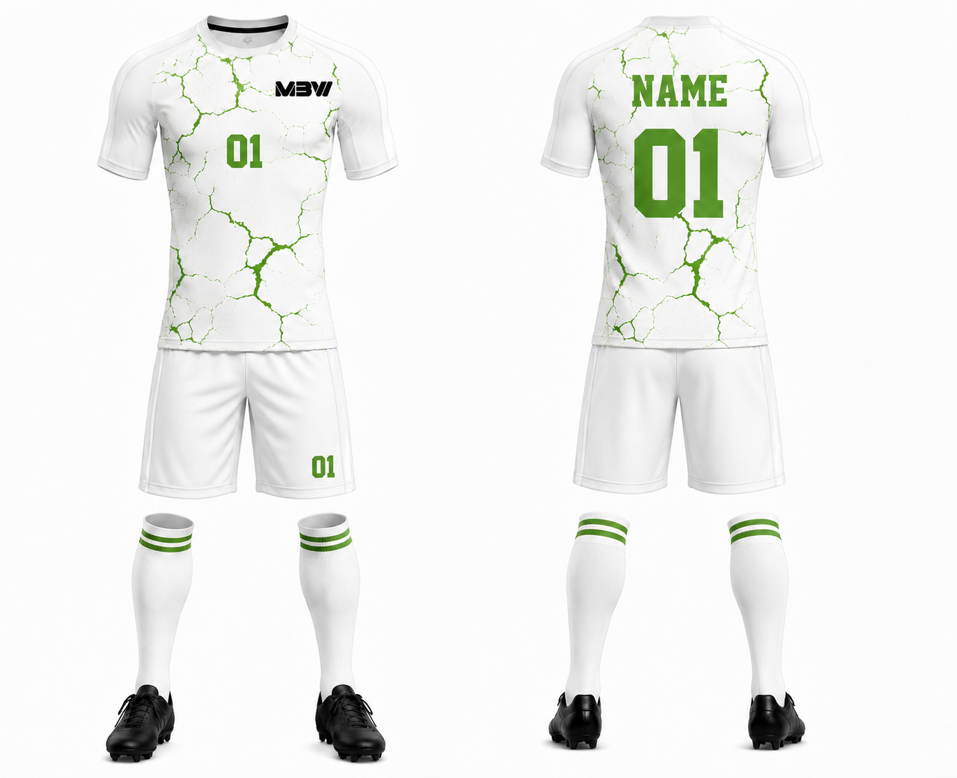 Elite Custom Soccer Uniform – MBW-S003 - Image 3