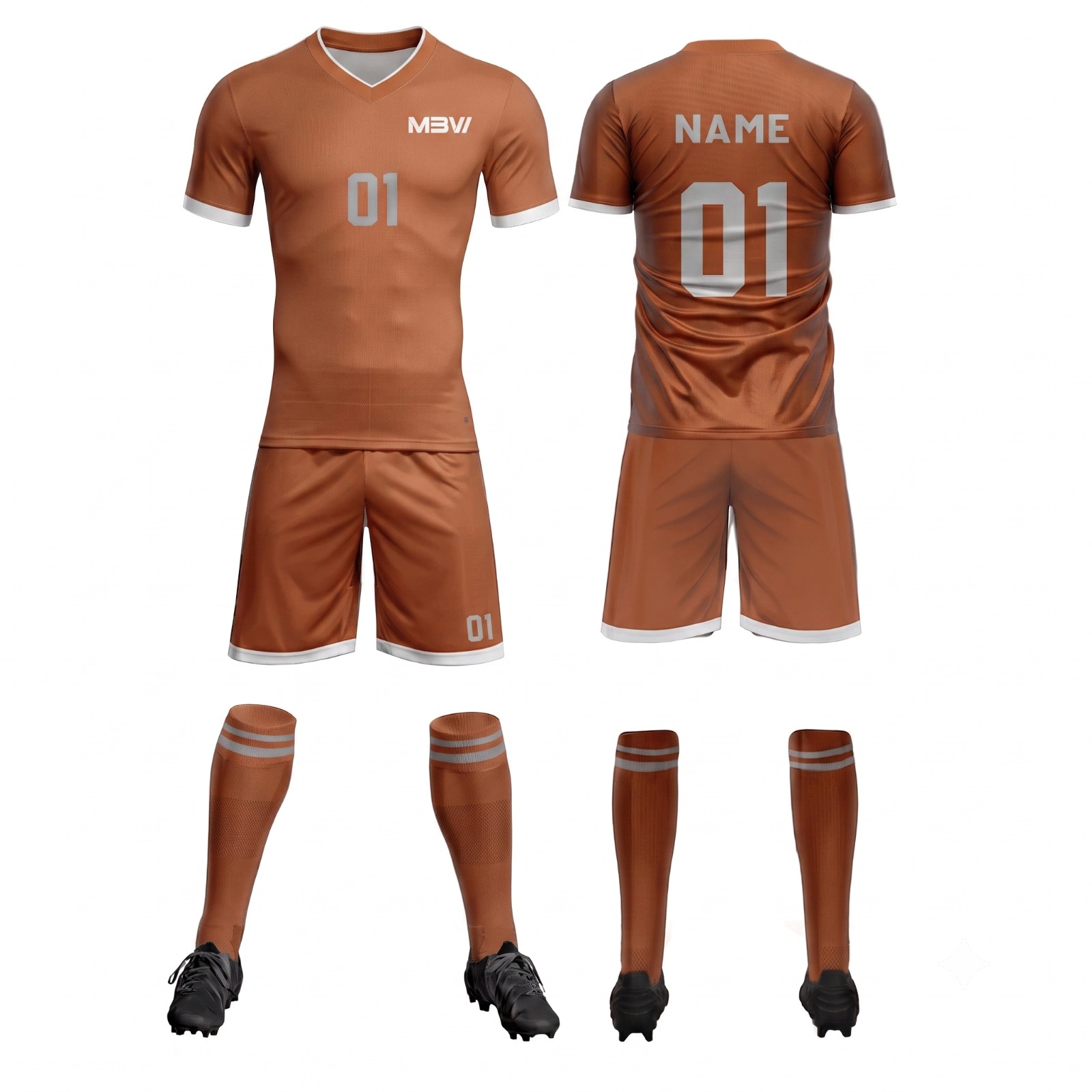 Elite Custom Soccer Uniform – MBW-S009 - Image 3