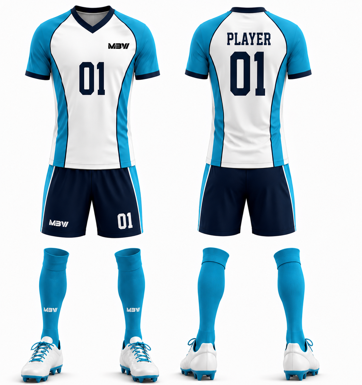 Elite Custom Soccer Uniform – MBW-S0091 - Image 3