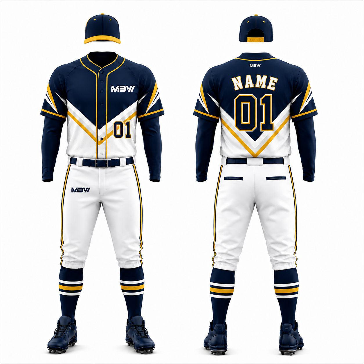 Elite Custom Baseball Uniform – MBW-BS0067
