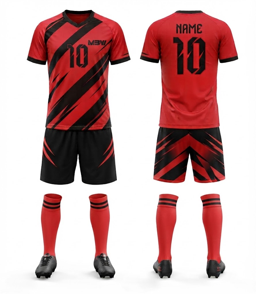 Elite Custom Soccer Uniform – MBW-S0017 - Image 3