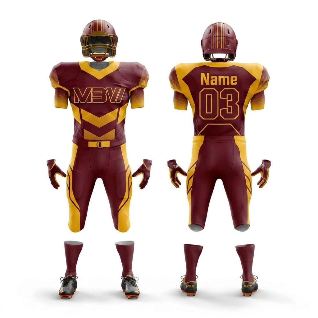 Elite Custom American Football Uniform – MBW-AF0061