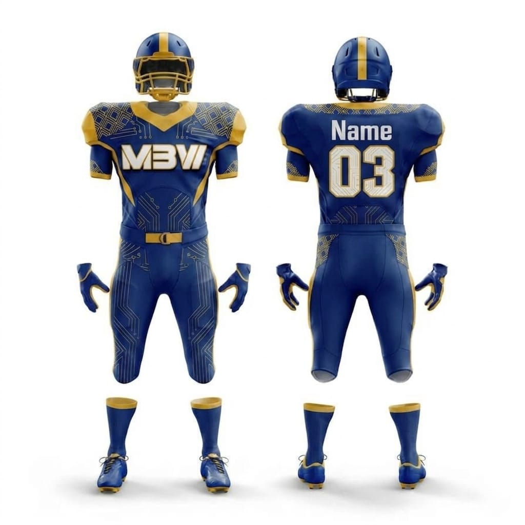 Elite Custom American Football Uniform – MBW-AF0086