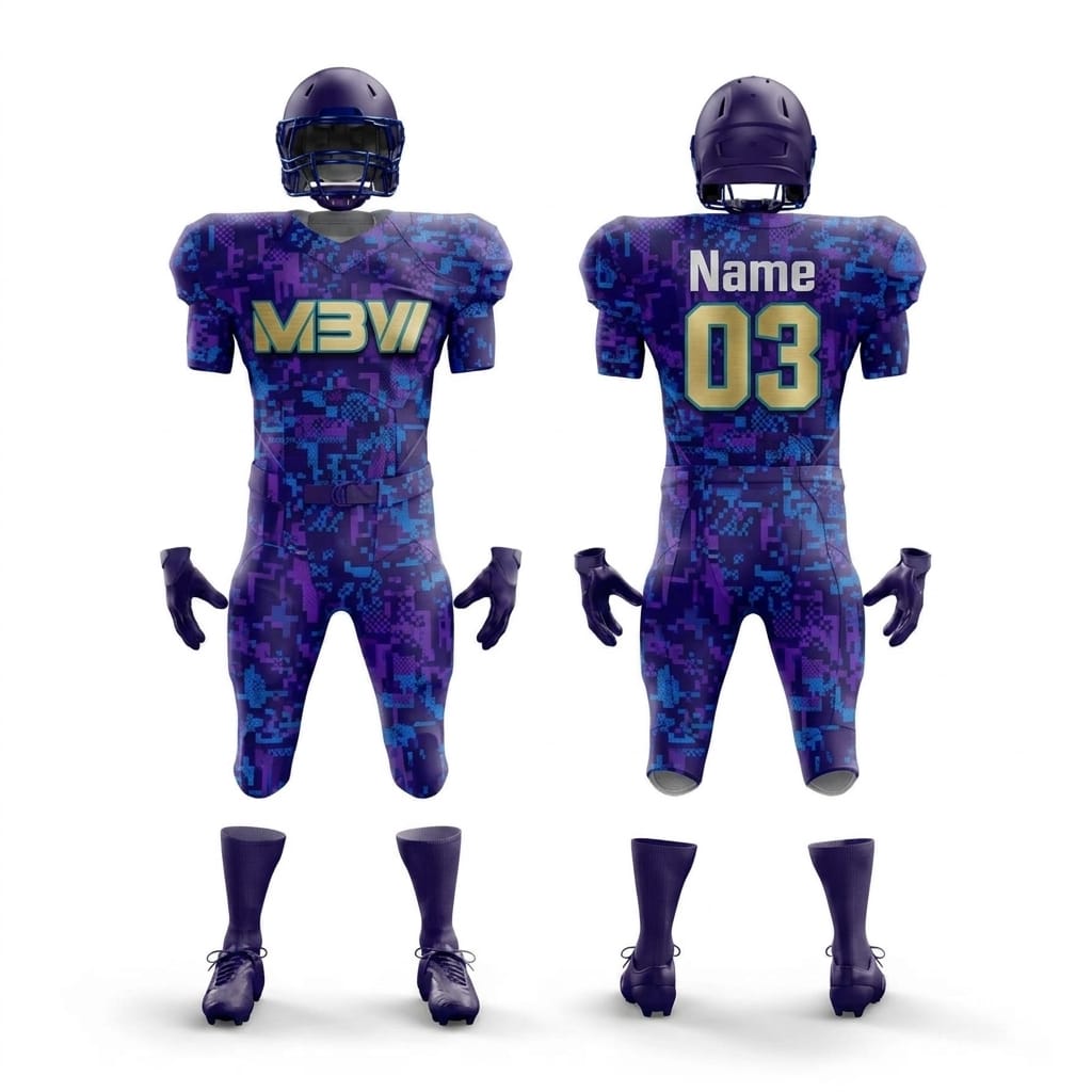 Elite Custom American Football Uniform – MBW-AF0095