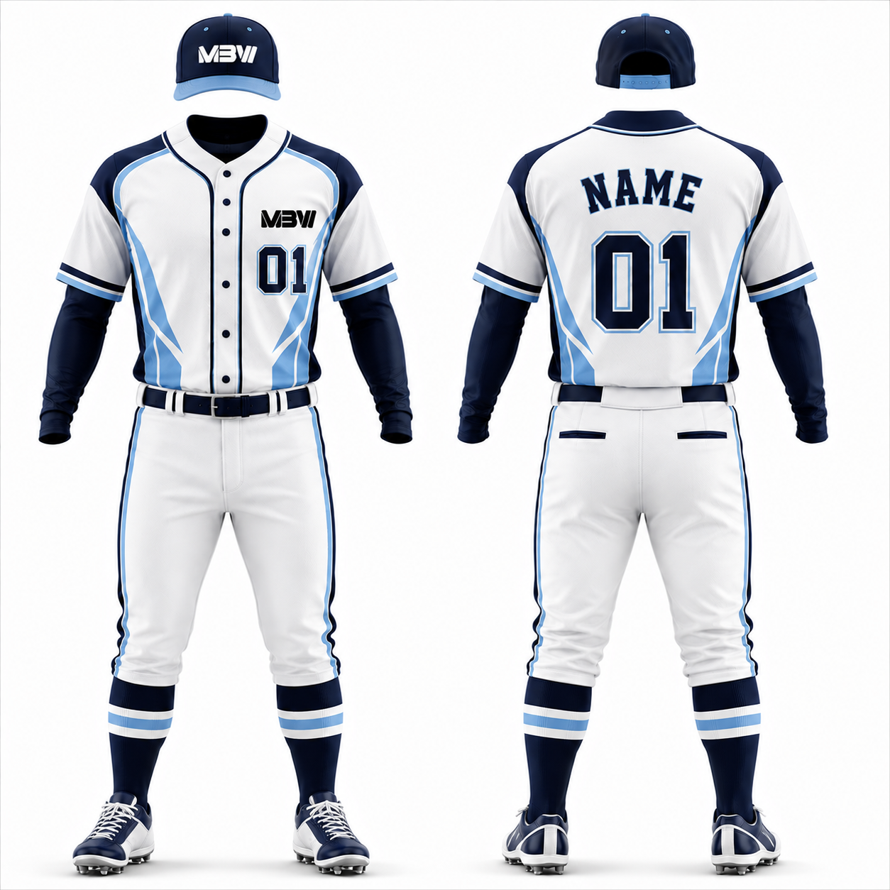 Elite Custom Baseball Uniform – MBW-BS001