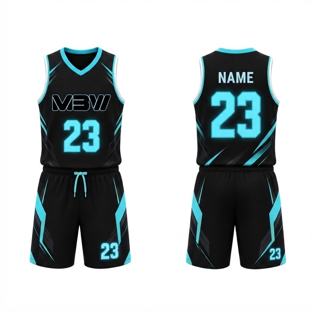 Elite Custom Basketball Uniform – MBW-B0018 - Image 2