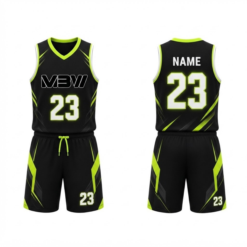 Elite Custom Basketball Uniform – MBW-B0018 - Image 3