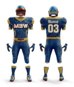 Elite Custom American Football Uniform – MBW-AF0013