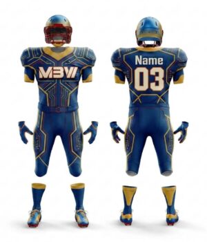 Elite Custom American Football Uniform – MBW-AF0023