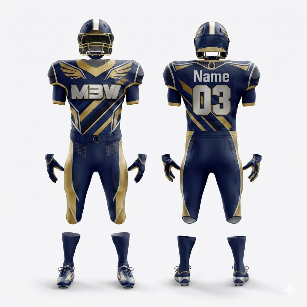 Elite Custom American Football Uniform – MBW-AF0045