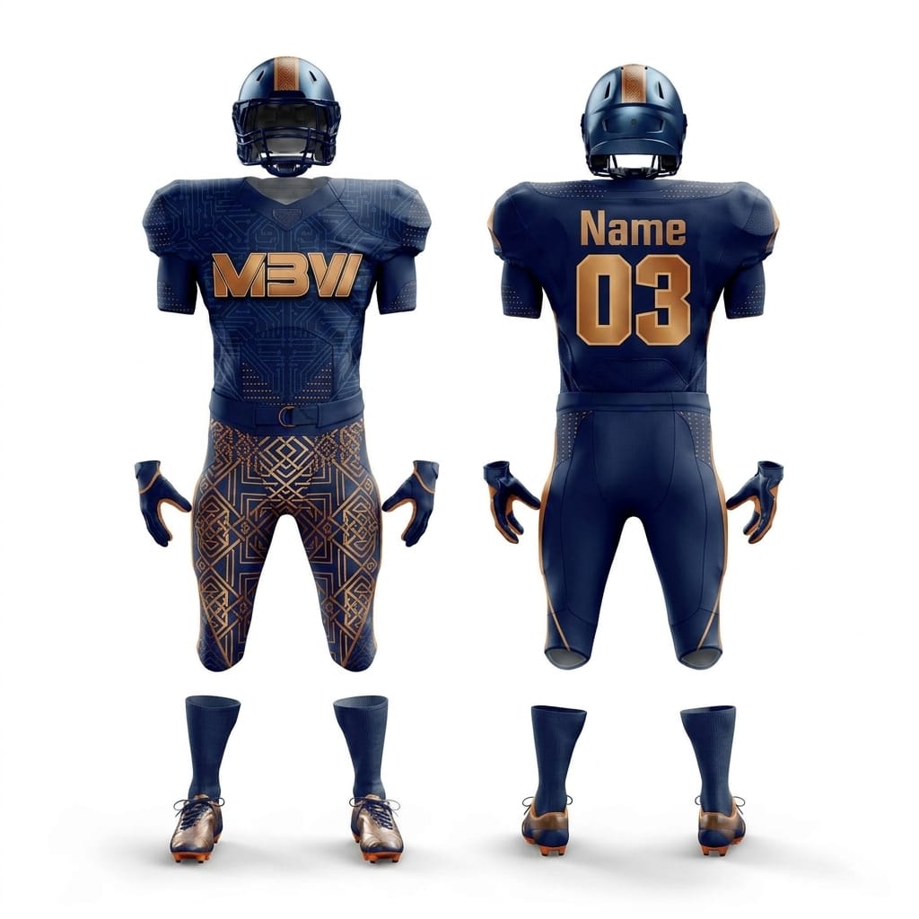 Elite Custom American Football Uniform – MBW-AF0047