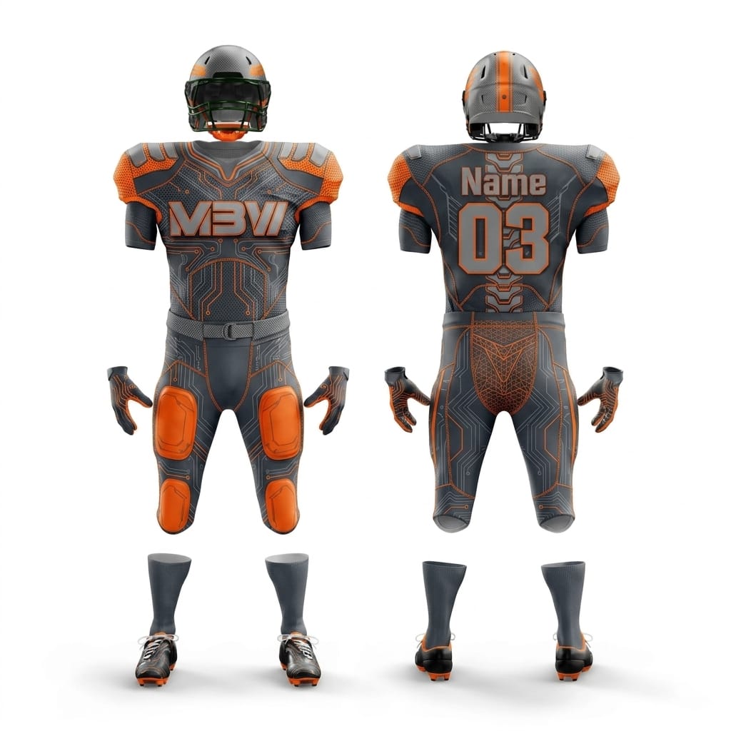 Elite Custom American Football Uniform – MBW-AF0049
