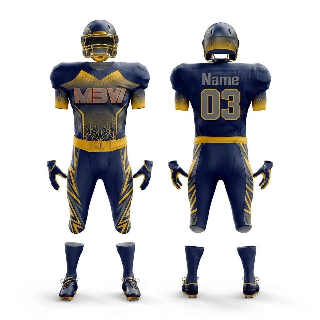 Elite Custom American Football Uniform – MBW-AF0060