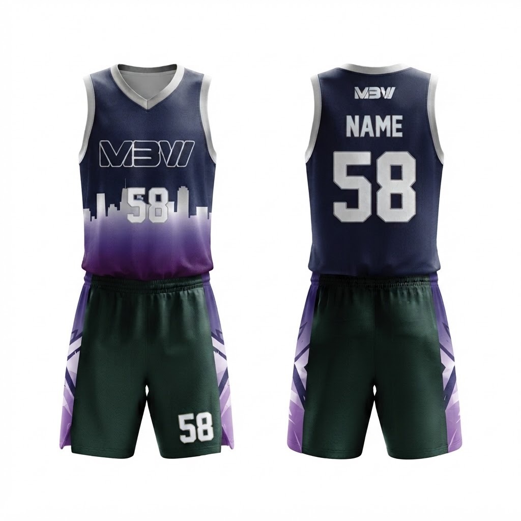 Elite Custom Basketball Uniform – MBW-B0026