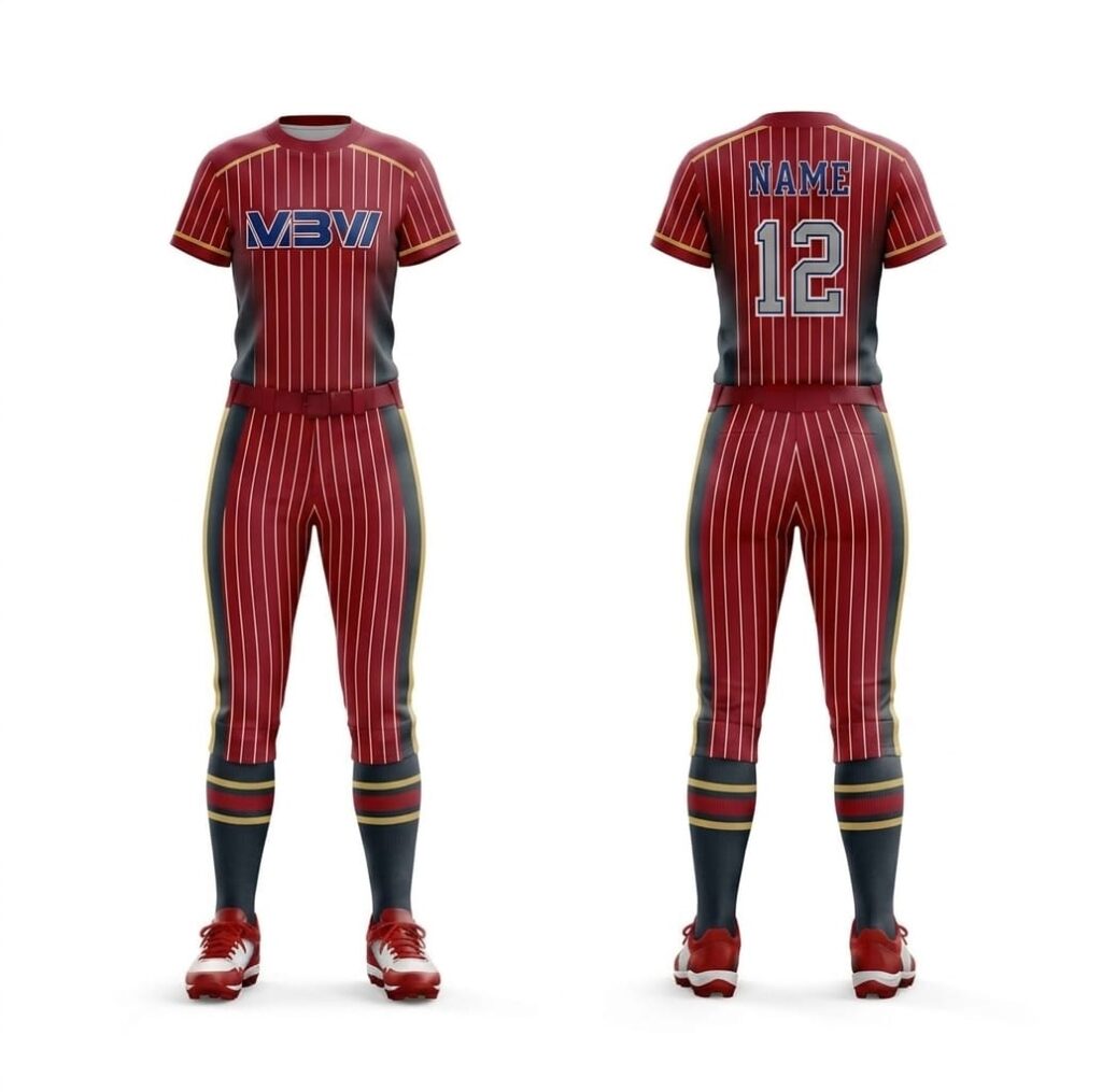 Elite Custom Softball Uniform – MBW-SB0017