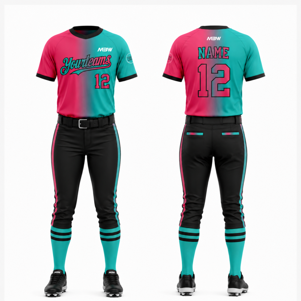Elite Custom Softball Uniform – MBW-SB003