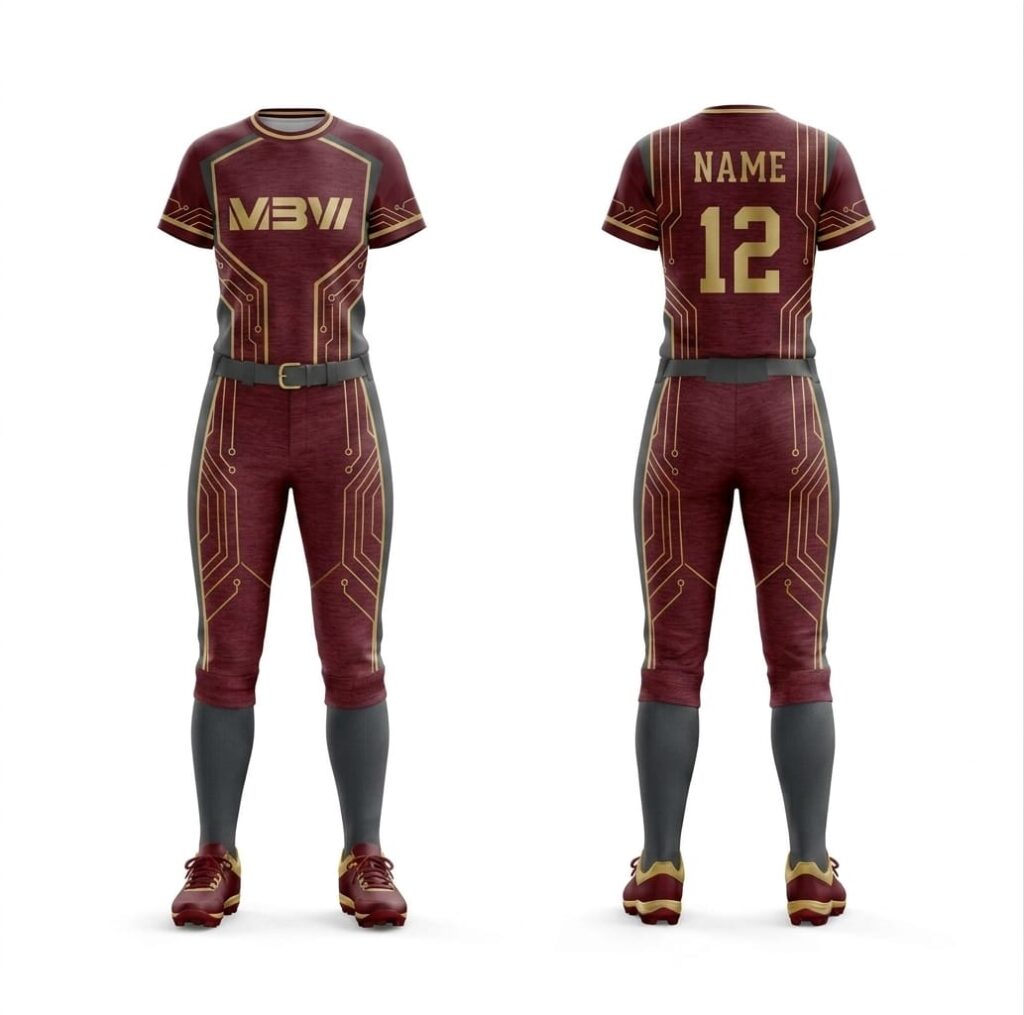 Elite Custom Softball Uniform – MBW-SB0033