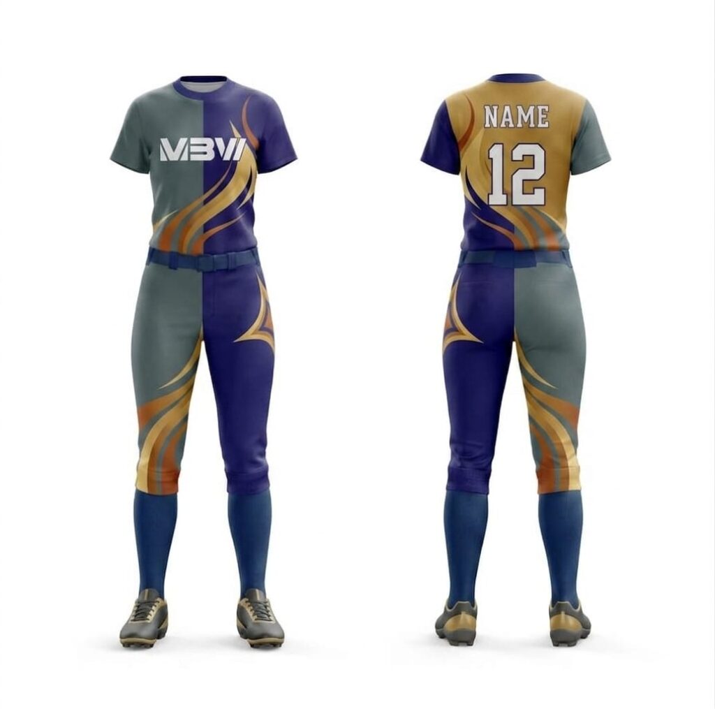 Elite Custom Softball Uniform – MBW-SB0036