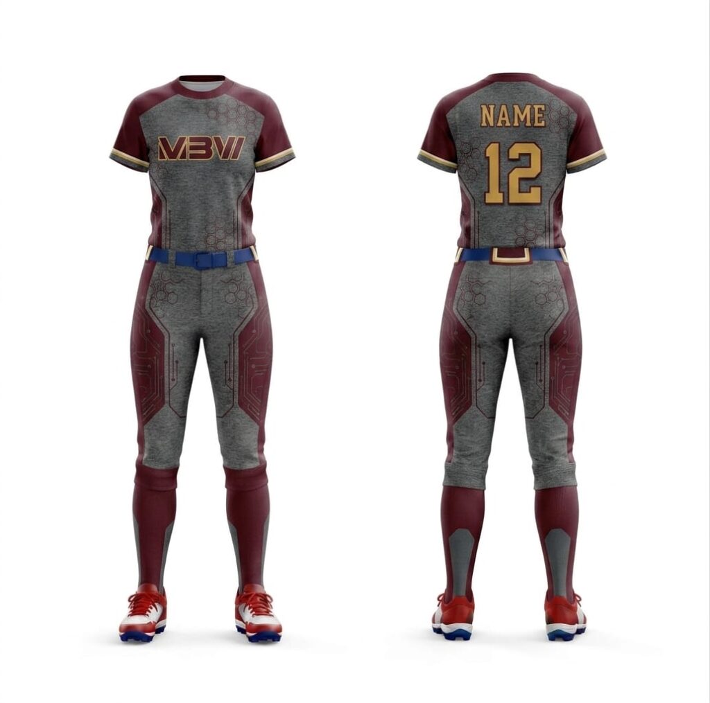 Elite Custom Softball Uniform – MBW-SB0038