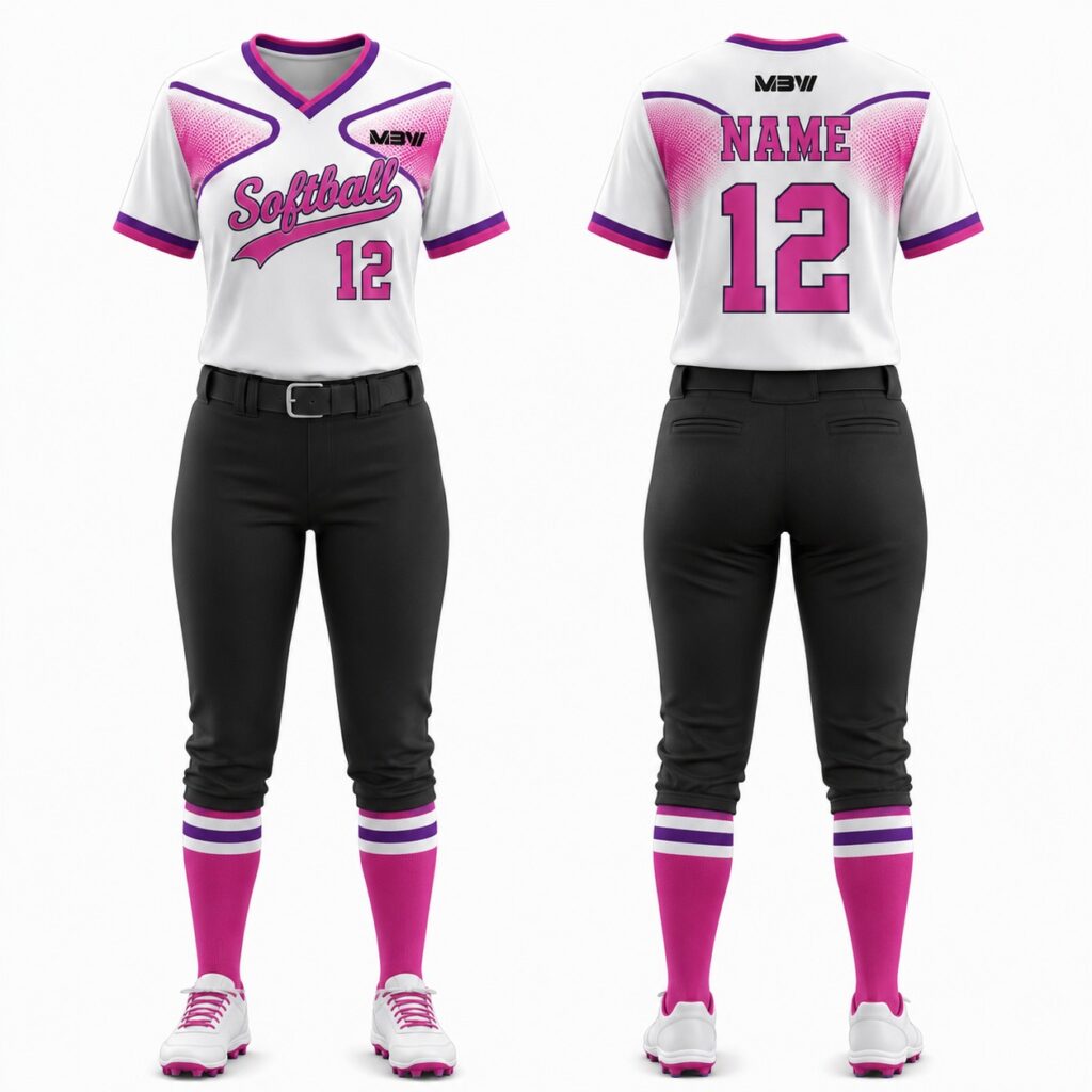 Elite Custom Softball Uniform – MBW-SB0052