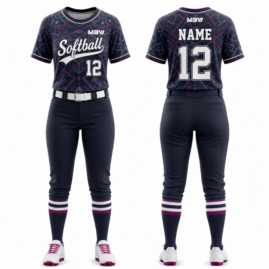 Elite Custom Softball Uniform – MBW-SB0053