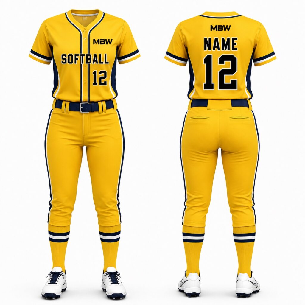 Elite Custom Softball Uniform – MBW-SB0071
