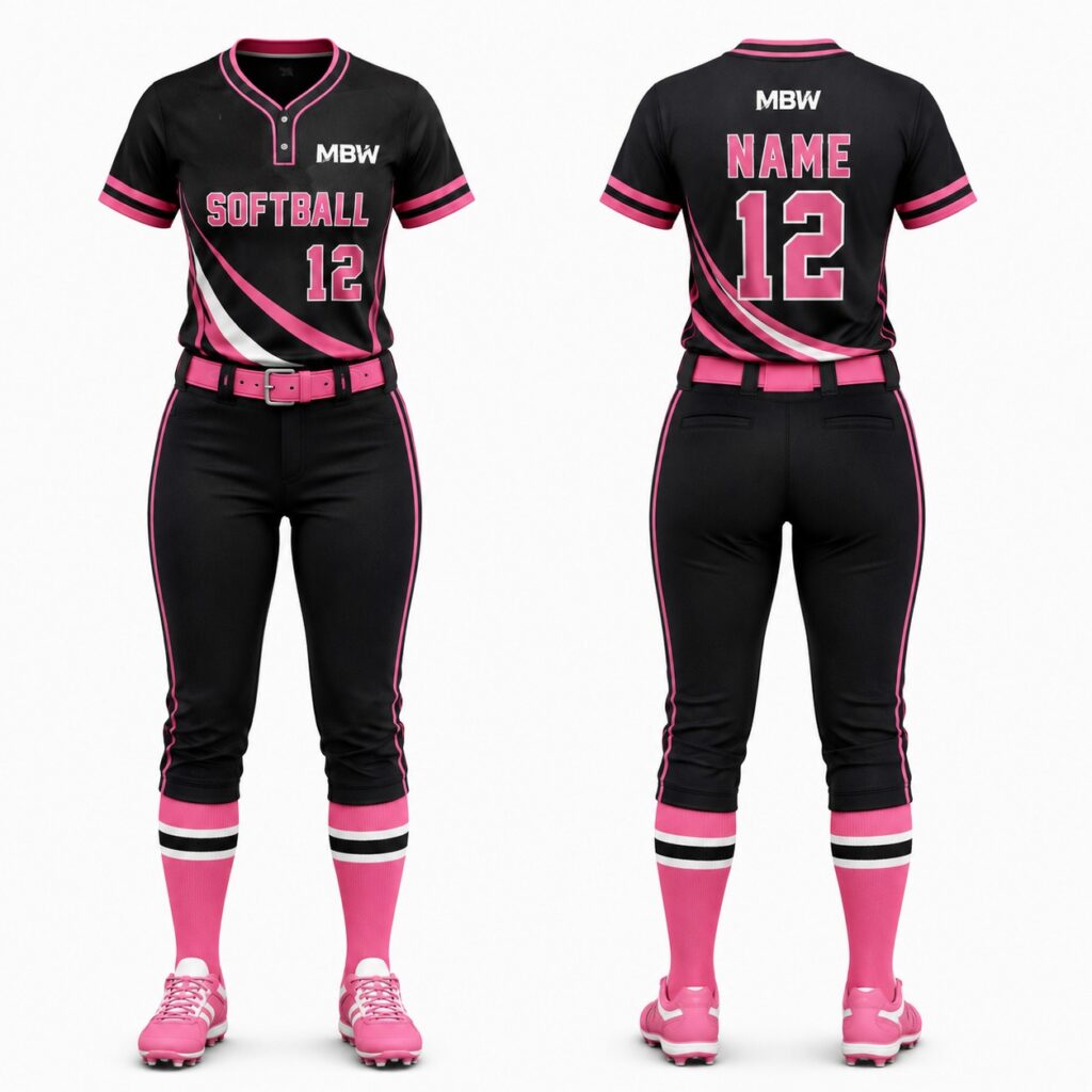 Elite Custom Softball Uniform – MBW-SB0072