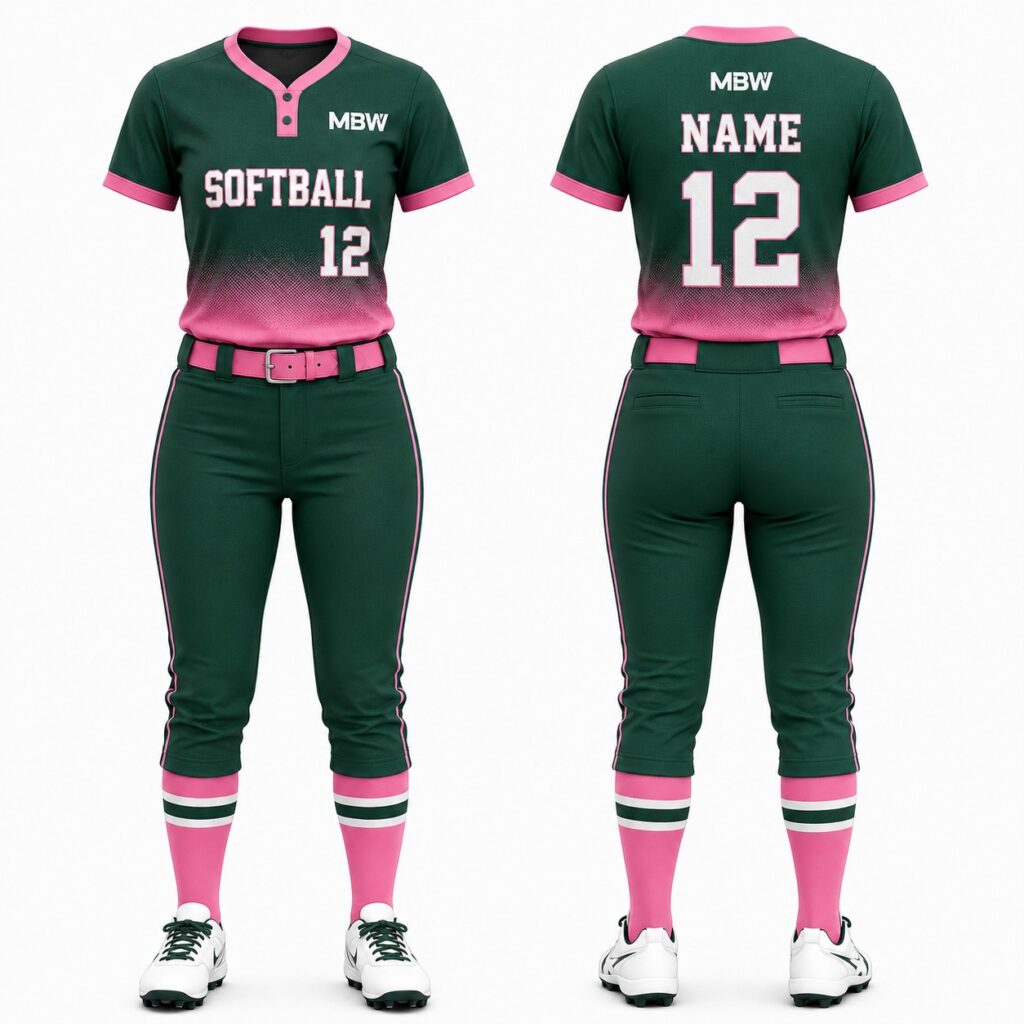 Elite Custom Softball Uniform – MBW-SB0075