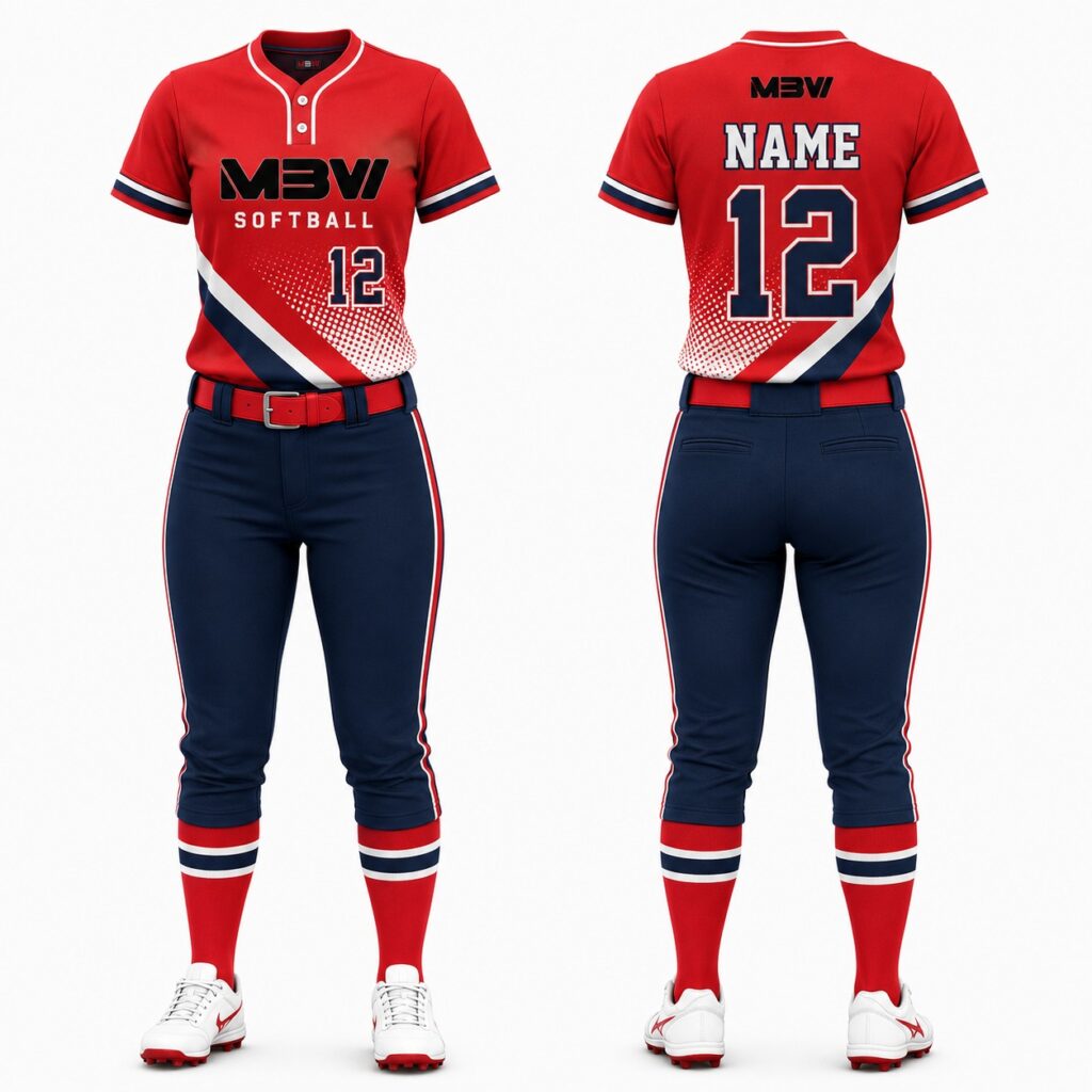 Elite Custom Softball Uniform – MBW-SB0077