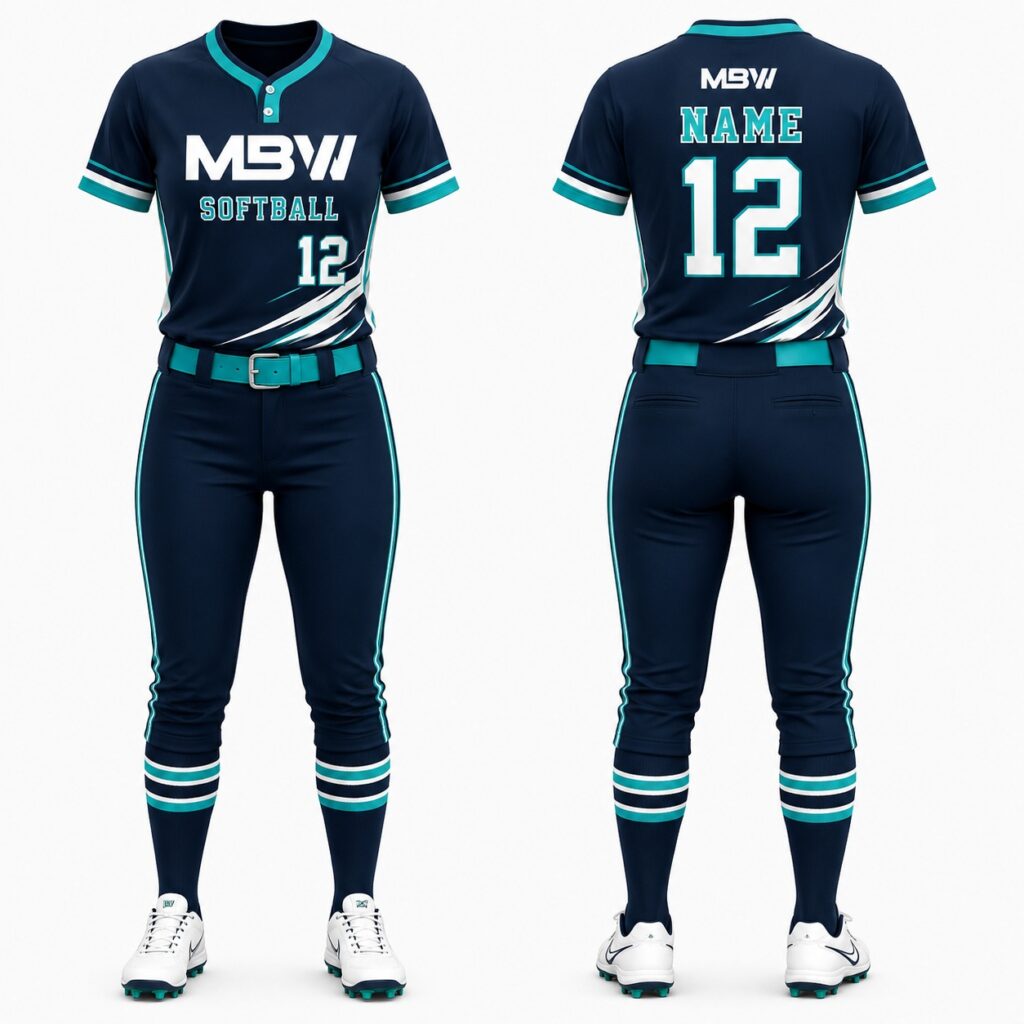 Elite Custom Softball Uniform – MBW-SB0079