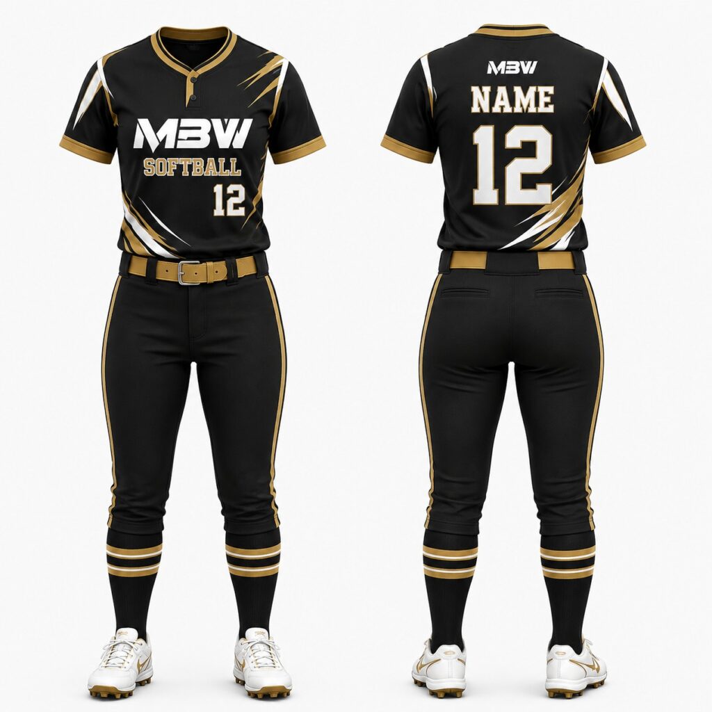 Elite Custom Softball Uniform – MBW-SB0081
