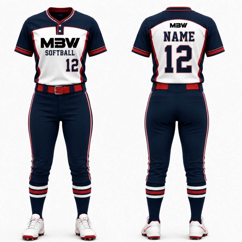 Elite Custom Softball Uniform – MBW-SB0082