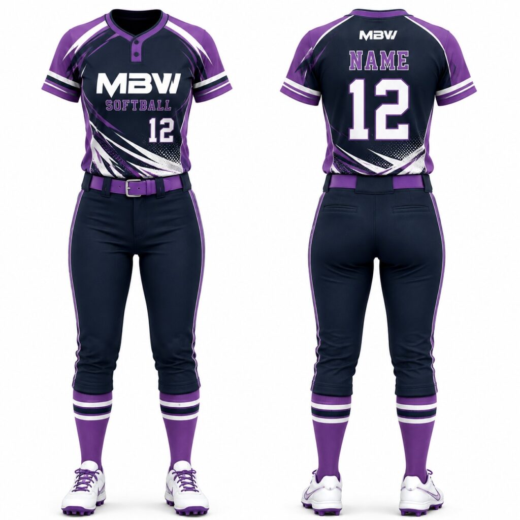 Elite Custom Softball Uniform – MBW-SB0086