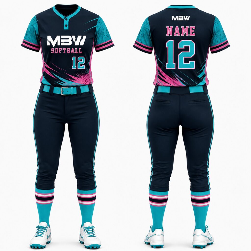 Elite Custom Softball Uniform – MBW-SB0088