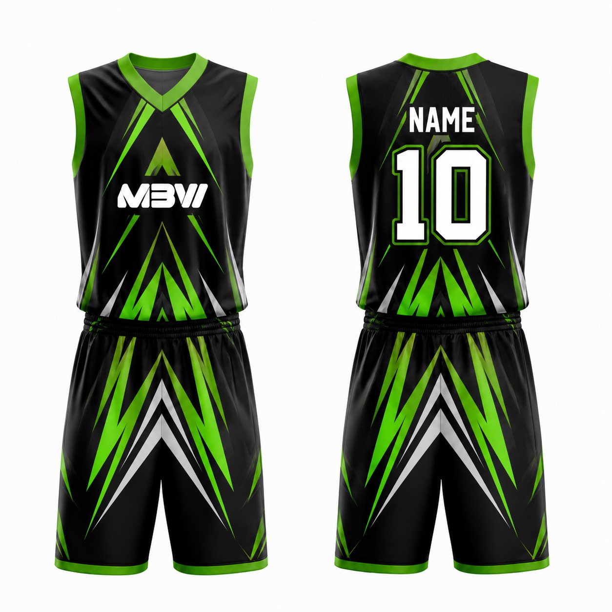 Elite Custom Basketball Uniform – MBW-B0024 - Image 2