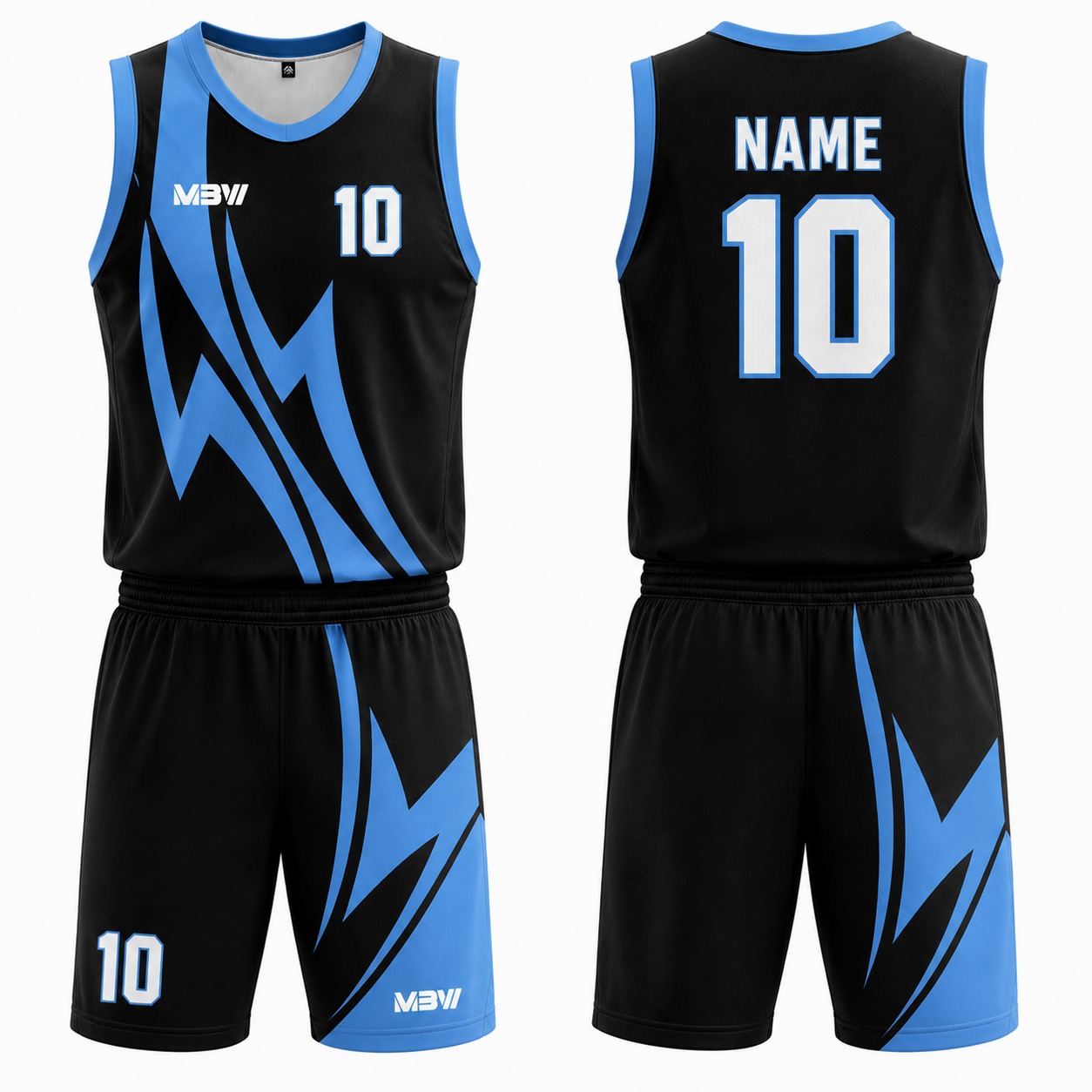 Elite Custom Basketball Uniform – MBW-B0011 - Image 2