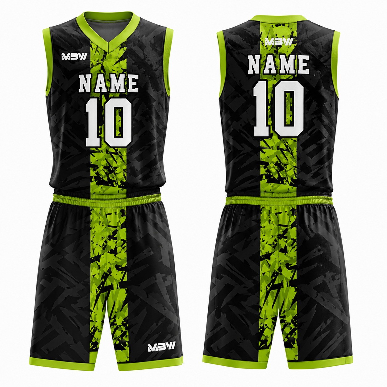 Elite Custom Basketball Uniform – MBW-B0023 - Image 2