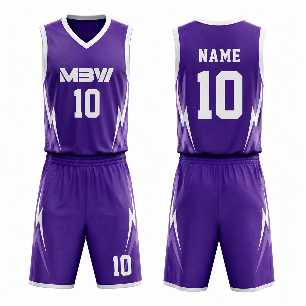 Elite Custom Basketball Uniform – MBW-B0034 - Image 3