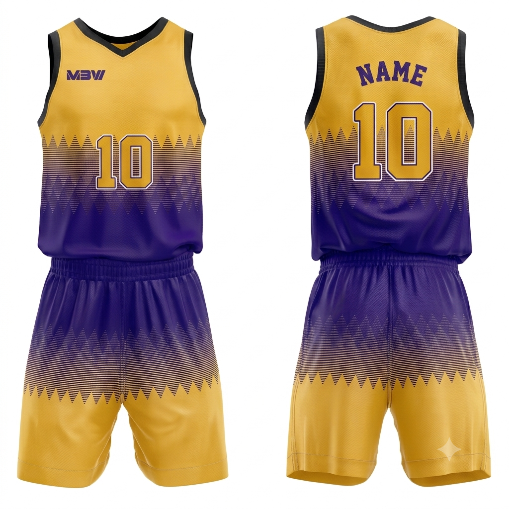 Elite Custom Basketball Uniform – MBW-B008