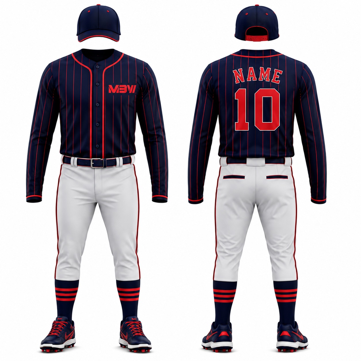 Elite Custom Baseball Uniform – MBW-BS0021 - Image 2