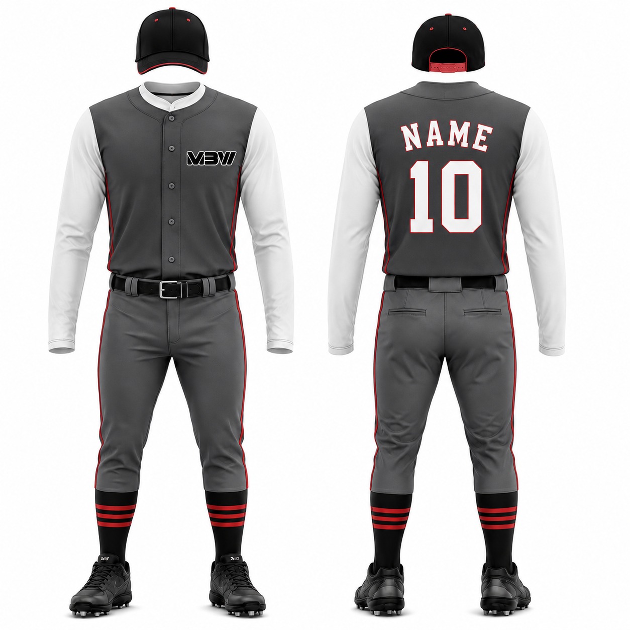 Elite Custom Baseball Uniform – MBW-BS0022 - Image 2
