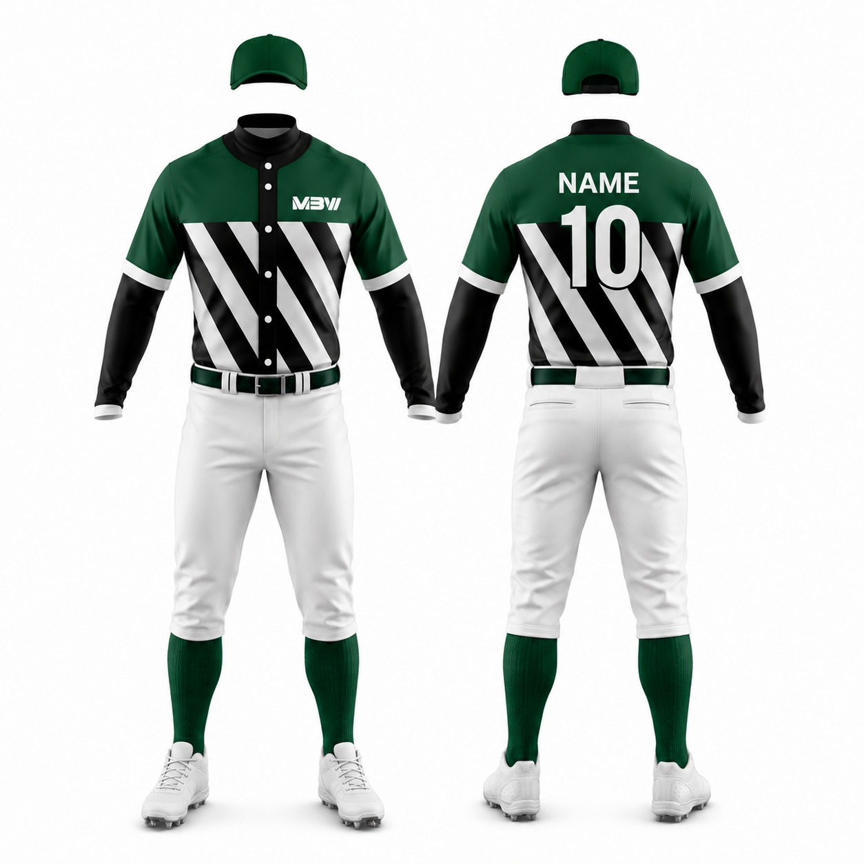 Elite Custom Baseball Uniform – MBW-BS0028 - Image 2
