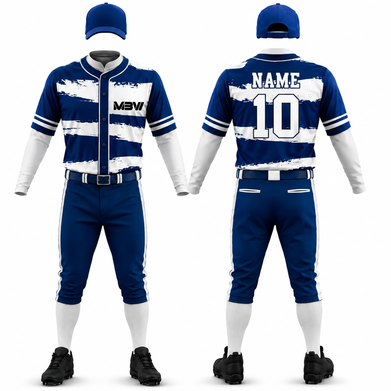 Elite Custom Baseball Uniform – MBW-BS0032 - Image 3